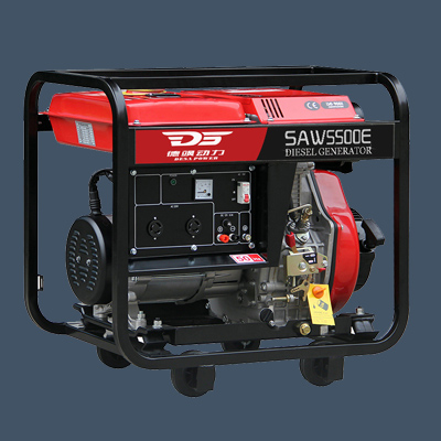 Small portable 5KW diesel generator