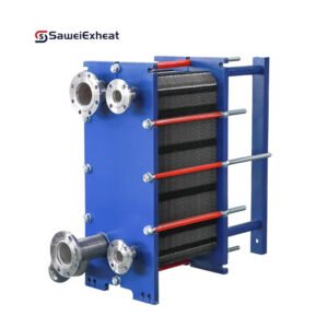 Copper Air To Air 300kw Plate Heat Exchanger for Industrial