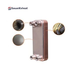 Titanium Copper 40kw Brazed Plate Heat Exchanger