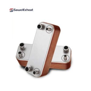 Copper Double Wall 30kw Brazed Plate Heat Exchanger