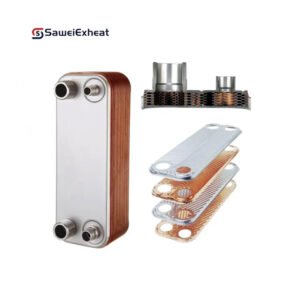 Titanium copper 20 plate Brazed Plate Heat Exchanger