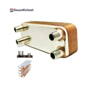 Titanium high pressure 20kw Brazed Plate Heat Exchanger