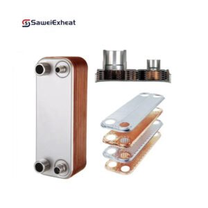 Copper double wall 50kw Brazed Plate Heat Exchanger